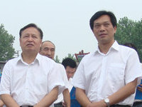 省委書記羅清泉考察朱家灣碼頭